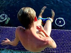 Taking A Dip With Hung Twink Tyler - Tyler Thayer