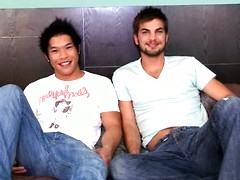 Tai Lee gets his first male blowjob from the gorgeous Malachi Marx, who has become quite the impressive cocksucker.