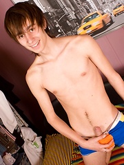 19 y.o. twink laid bare in front of the camera for the first time in his life! - Gay boys pics at Twinkest.com