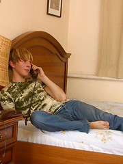 Twink calls up his hot bf for a 69 of a lifetime