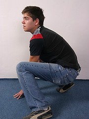 Euro twink boy stripping before camera - Gay boys pics at Twinkest.com