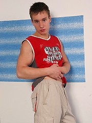 Athletic teen boy undress his shirt and pants - Gay boys pics at Twinkest.com