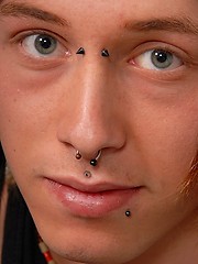 Young pierced boy and his uncut dick - Gay boys pics at Twinkest.com