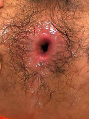 Ruy goes for the thicker cucumber and fuck his hairy Asian ass - Gay boys pics at Twinkest.com