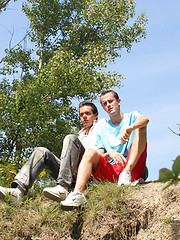 Nasty gay guys go for a 3sum outing - Gay boys pics at Twinkest.com
