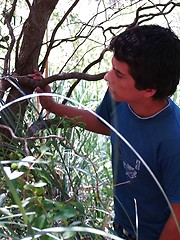 Sporty twink boy gets to relaxing outdoor coupling - Gay boys pics at Twinkest.com