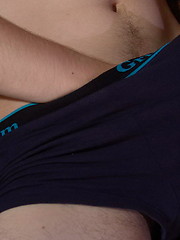 Yummy blond twink impregnates his deep belly button in front of the camera - Gay boys pics at Twinkest.com