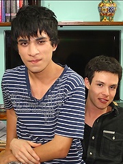 Aimar quickly flipped Facundo on his back and filled that hole with huge cock - Gay boys pics at Twinkest.com