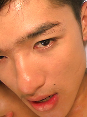 Cute Asian boy Omn Namhot get played up and and his smooth body oiled - Gay boys pics at Twinkest.com