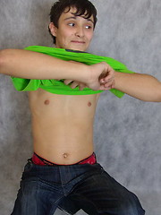 Artful posing is not enough for this adorable twink â€“ he wants some action! - Gay boys pics at Twinkest.com