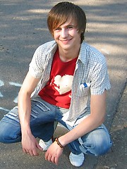 Mike - pretty teen boy outdoor