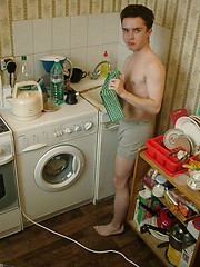 Hot twink amateur shoots on the kitchen - Gay boys pics at Twinkest.com
