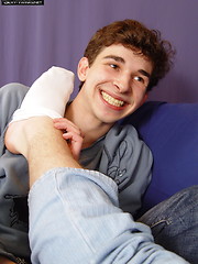 Cyprian and Redfox -  two handsome boys licking feet and fucking - Gay boys pics at Twinkest.com