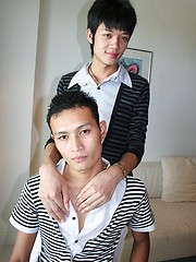 16 photos of 2 Asian cuties stripping each other - Gay boys pics at Twinkest.com