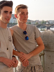 Thick dicked Jesse Evans pounds the tight asshole of Johnny Polak. - Gay boys pics at Twinkest.com