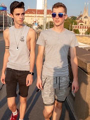 Thick dicked Jesse Evans pounds the tight asshole of Johnny Polak. - Gay boys pics at Twinkest.com