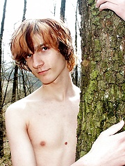 Shy boy in outdoor session - Gay boys pics at Twinkest.com
