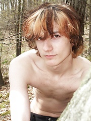 Shy boy in outdoor session - Gay boys pics at Twinkest.com