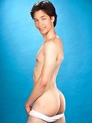 Horny gay boy takes off his panties and shows hairy dick - Gay boys pics at Twinkest.com