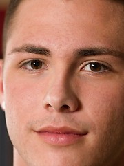 Bad boy Freshman stroke his juicy cock and prepare his ass for a big cock 