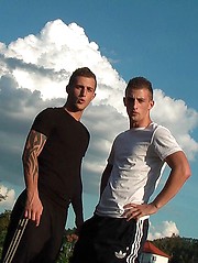 Boy twins posing before camera - Gay boys pics at Twinkest.com