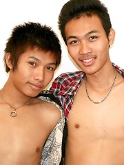 These two Asian twinks are joined by a third boy - Gay boys pics at Twinkest.com