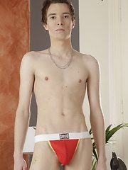 Fresh-Faced Rookie Gets Two Dicks For The Spit-Roast Price Of One! - Gay boys pics at Twinkest.com