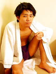 20 year old Japanese twink in the shower with his already hard dick - Gay boys pics at Twinkest.com