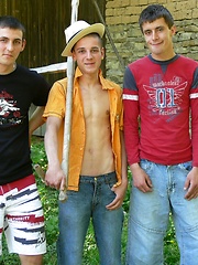 Threesome boys have oral - Gay boys pics at Twinkest.com