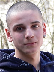 Suedehead HMBoy Dane busts a nut