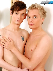 Blond Twink Gives His Dancing Fuck-Buddy A Bangin' Good Workout! - Gay boys pics at Twinkest.com