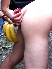Ass eating banana - Gay boys pics at Twinkest.com