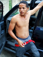 Domingo is a very hot young Latino with a thick uncut Latin cock - Gay boys pics at Twinkest.com