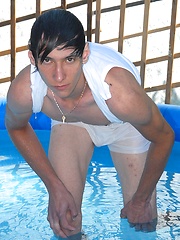 Eastern boy Dominic wet scene - Gay boys pics at Twinkest.com
