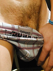 Skinny boy Victor touches his uncut cock - Gay boys pics at Twinkest.com