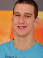 Tall lean boy Jaylon Harris tugs on his uncut cock. - Gay boys pics at Twinkest.com