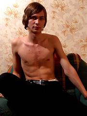 Longhaired twink Karl lets you scrutinize his body - and his nice-sized love rod - in this video... - Gay boys pics at Twinkest.com