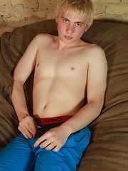 This week TR brings you a brand new model who\'s never done a scene before. Collin is just 18 and ... - Gay boys pics at Twinkest.com