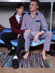 Horny Teen Enjoys A Furtive Bedroom Wank - But His Mate Enjoys Fucking Him Raw Even More! - Gay boys pics at Twinkest.com