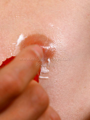 Nude Charles plays with strawberry - Gay boys pics at Twinkest.com