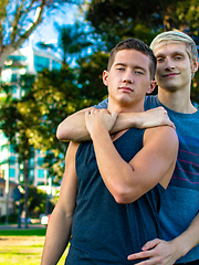 These two sexy boys have never met but they're about to cross paths - Gay boys pics at Twinkest.com
