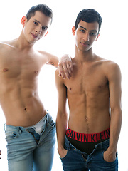 Lukas Jensen and Dominic Couture: Sleep Over - Gay boys pics at Twinkest.com