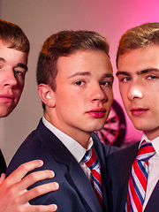 Helix Academy horse cock Troy Ryan and It's on When his bros Logan Cross & Kody Knight - Gay boys pics at Twinkest.com
