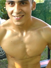Muscle lovers beware, Rodrigo is one muscular stud - Gay boys pics at Twinkest.com
