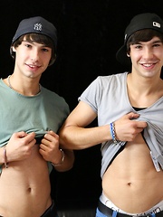 We have Aston twins and they are cute as a button - Gay boys pics at Twinkest.com