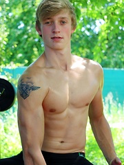 Cute and muscular Blake Orson is happy to show off his great body for you - Gay boys pics at Twinkest.com