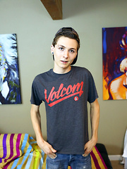 Interview And Jack Off With Trey - Gay boys pics at Twinkest.com